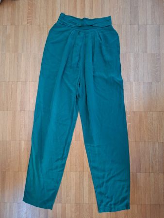 Pantalon fluide 100% soie - T. S