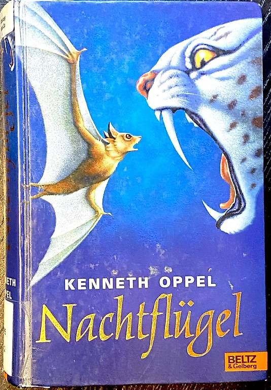 Libri: NACHTFLÜGEL /Kenneth Oppel /Evolutionäre Geschichte! – Usato da Zuerich venduto da SonderArt-Wertgut