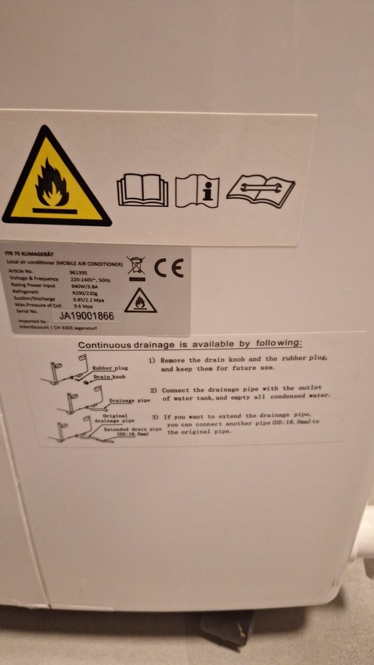 Climatiseurs: Klimagerät – Neuf (Voir description) à Gerolfingen par Sinaloa 2