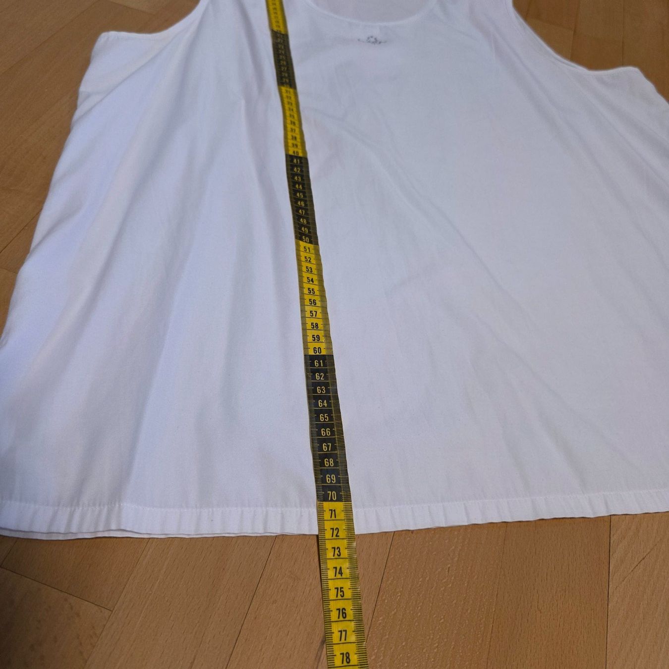 Camicette: Weiße Bluse 48 leicht elegant ärmellos – Usato da Wald ZH venduto da CapLux 4