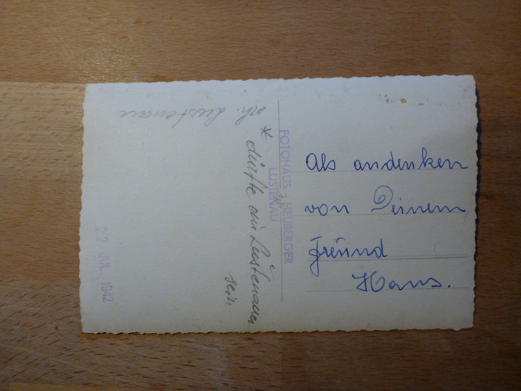 Ansichtskarten: 2.Weltkrieg – Gebraucht aus Eschen von Nerger1918 1
