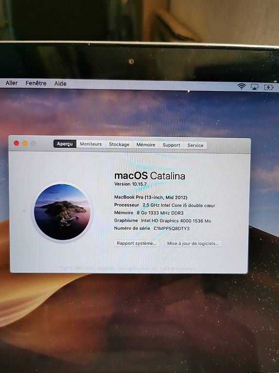 Notebooks: MacBook Pro 13 pouces HDD 500Go 8Go RAM + Microsoft Office – Gebraucht aus Lausanne von Dukco 1