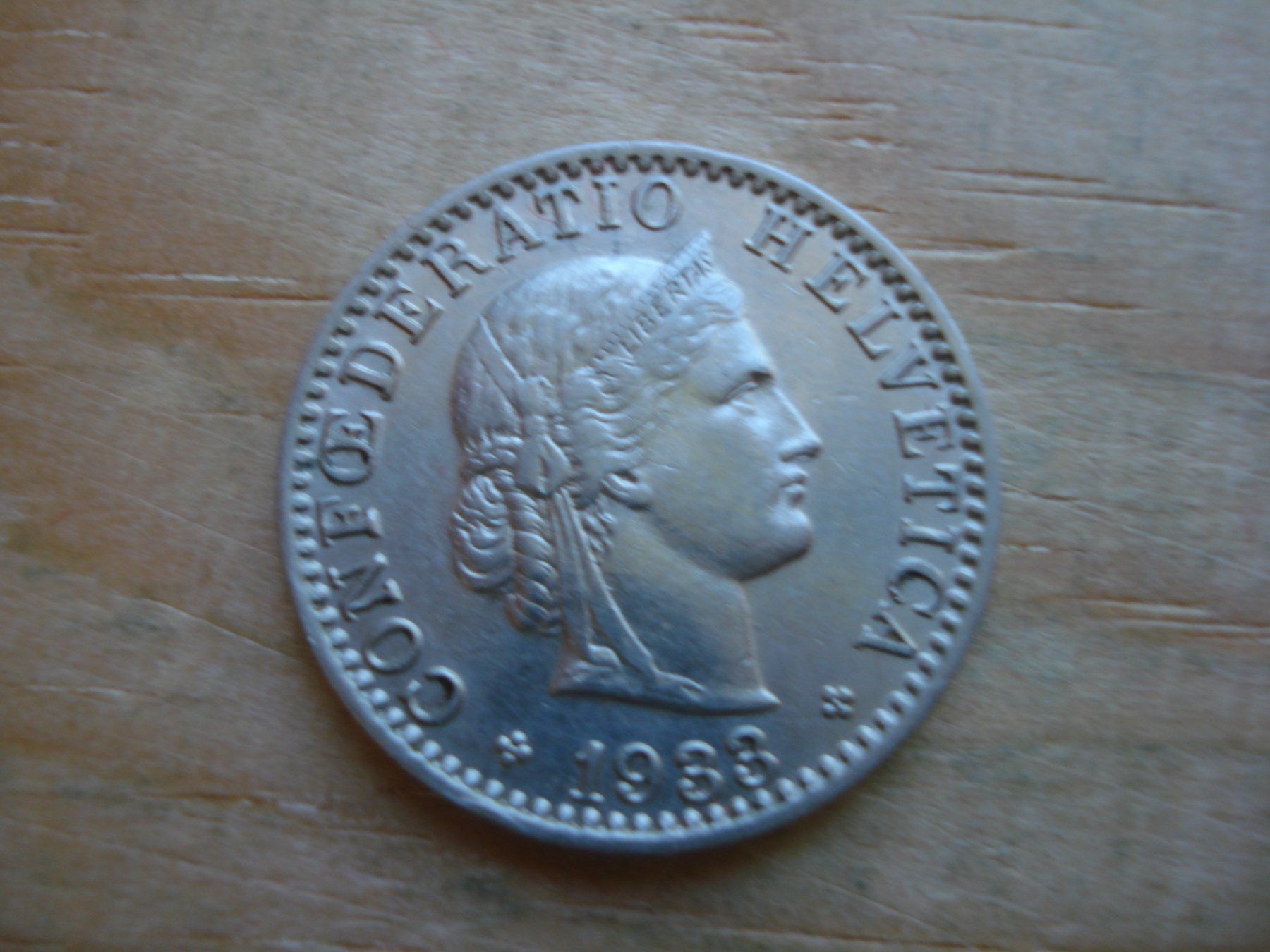 Tutti le monete: (S1) 20 Rappen 1933 – Usato da Erlach venduto da Net-Coins