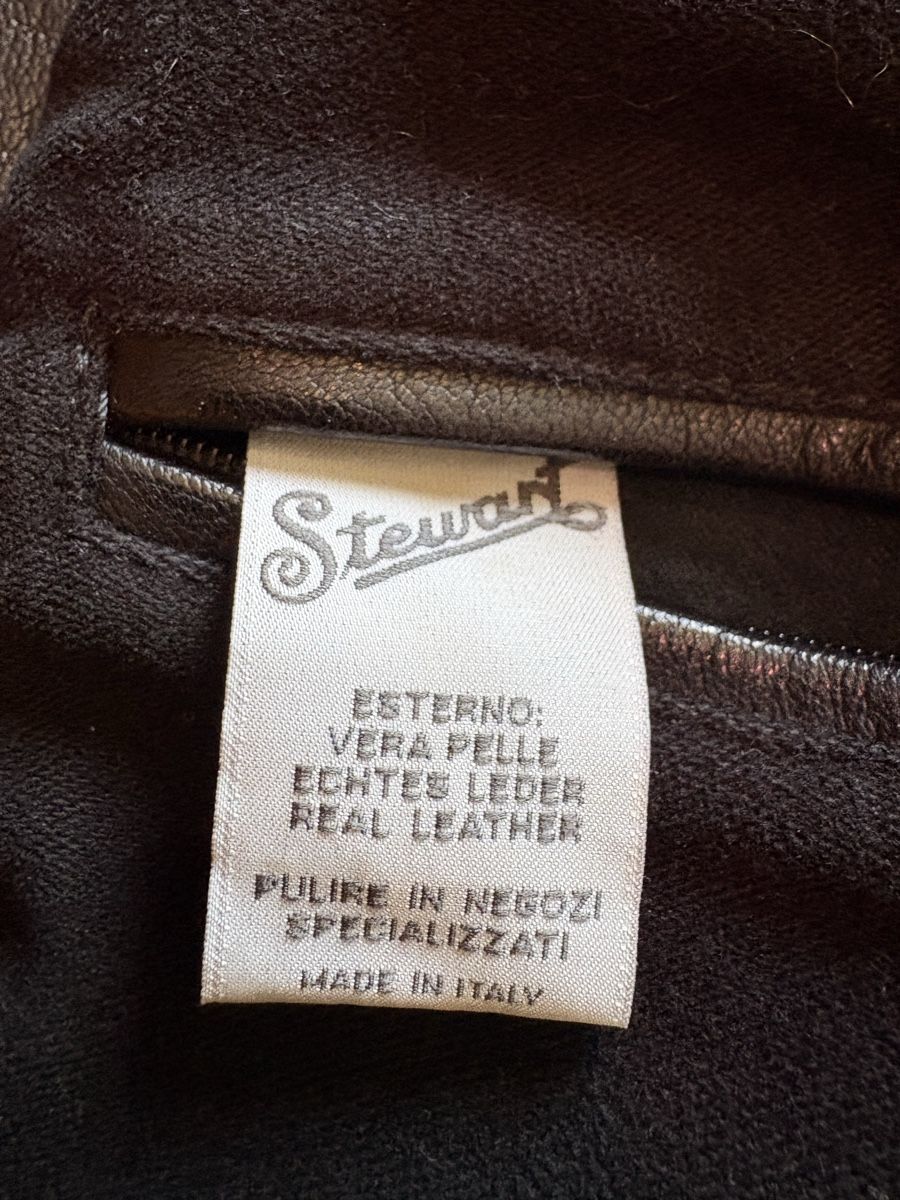 Giacche: Bikerjacke echt Leder schwarz – Usato da Brittnau venduto da Regi_G 5