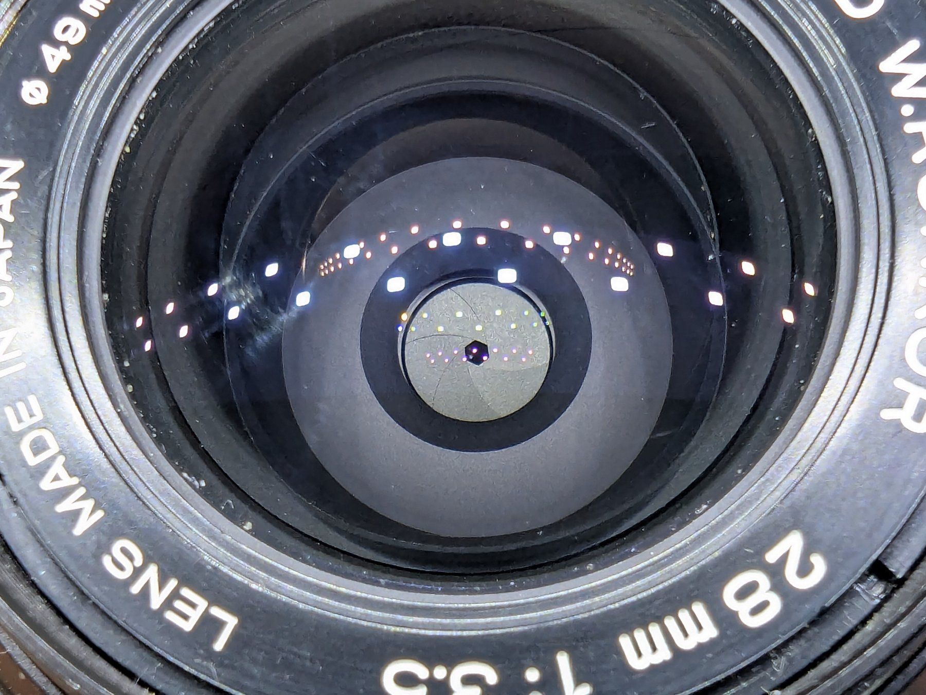 Minolta Obiettivi: Minolta MD Rokkor 28mm 1:3.5 – Usato da Bischofszell venduto da Blende2 3