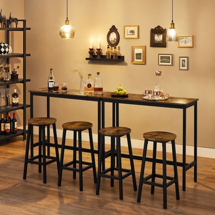 Tavoli: Bartisch Set mit 2 Hockern Küchentisch MANDALA – Nuovo e nell'imballaggio originale da Lachen SZ venduto da MAMORU-MOEBEL 2