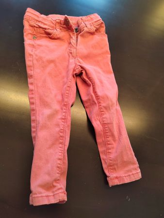 Rosa Mädchenjeans, Gr. 86, guter Zustand