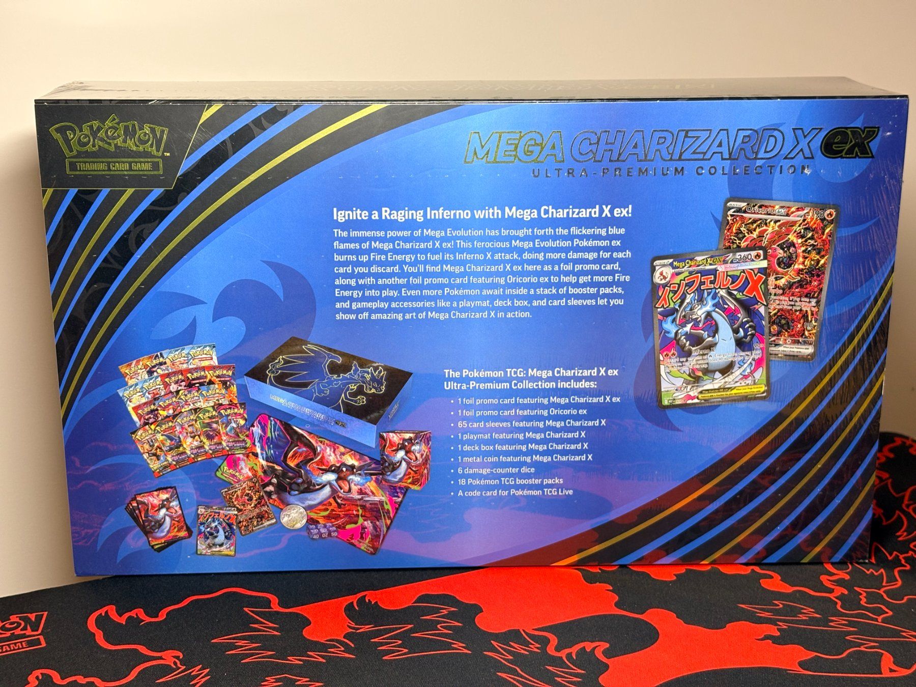 Pokémon Carte collezionabili: EXCLUSIVE!! Pokémon Mega Charizard Ultra-Premium Collection – Nuovo e nell'imballaggio originale da Olten venduto da p1xx3l 2