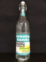 alte Flasche HENNIEZ SANTÉ FRUITÉE 1955 GRAPEFRUIT