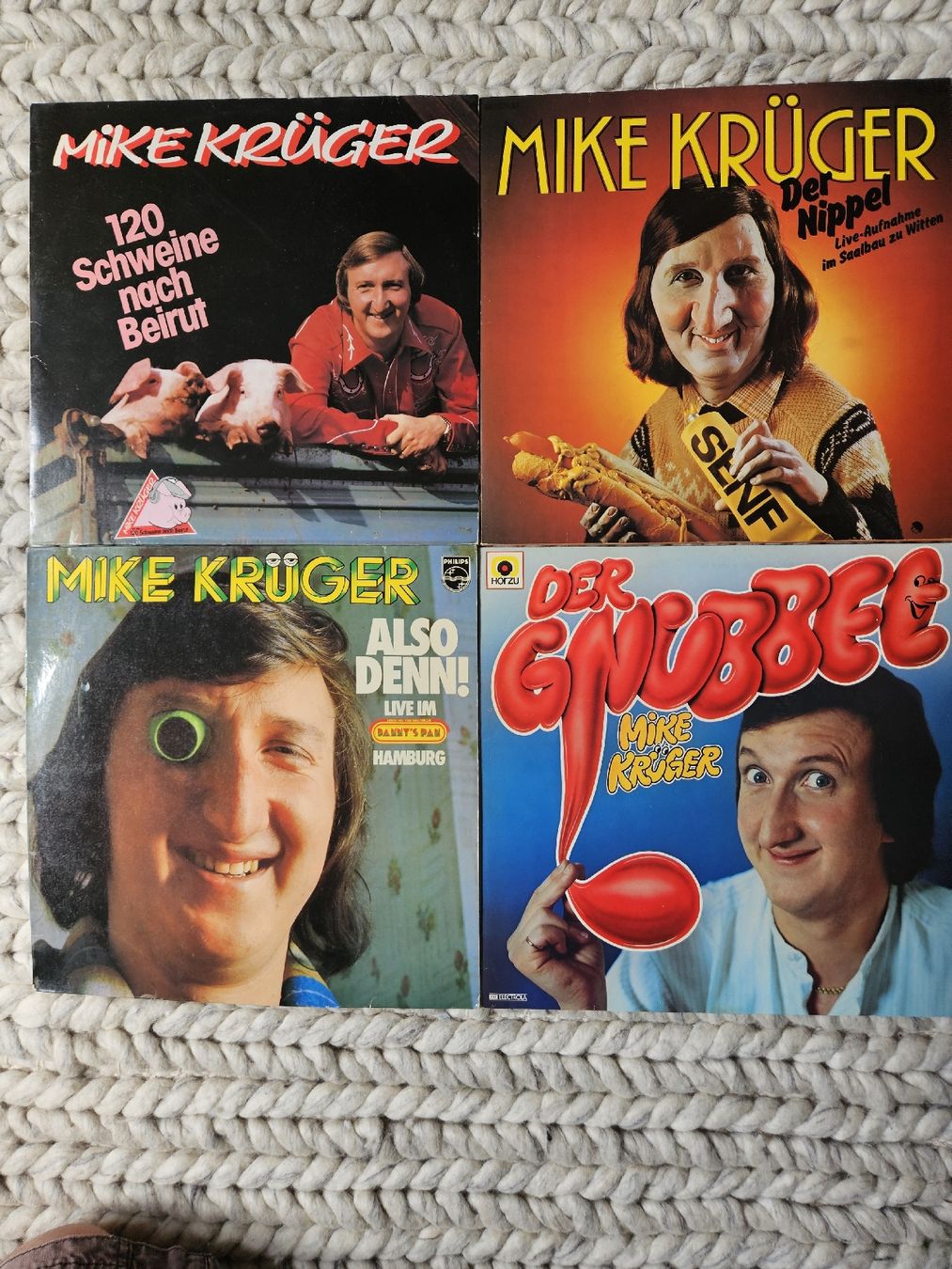 Dischi in vinile: 4 Mike Krüger Schallplatten – Usato da Wettingen venduto da Sk8ertomda