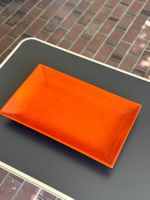 Holzschale orange