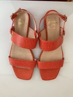 Orangefarbene Damensandalen von DAY, Gr. 38