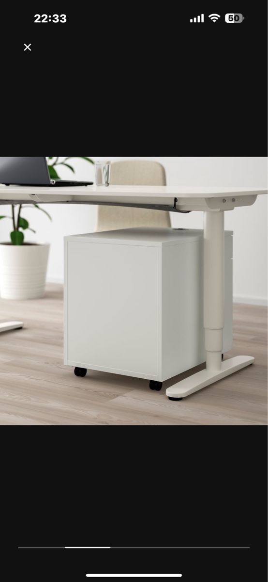 Ikea Korpus: White Drawer Unit with Lock - Office Storage! – Gebraucht aus Wallisellen von klr_9ks6 1