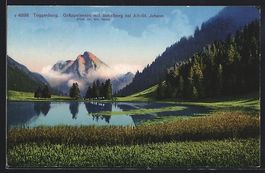 Toggenburg, Gräppelensee mit Schafberg 
