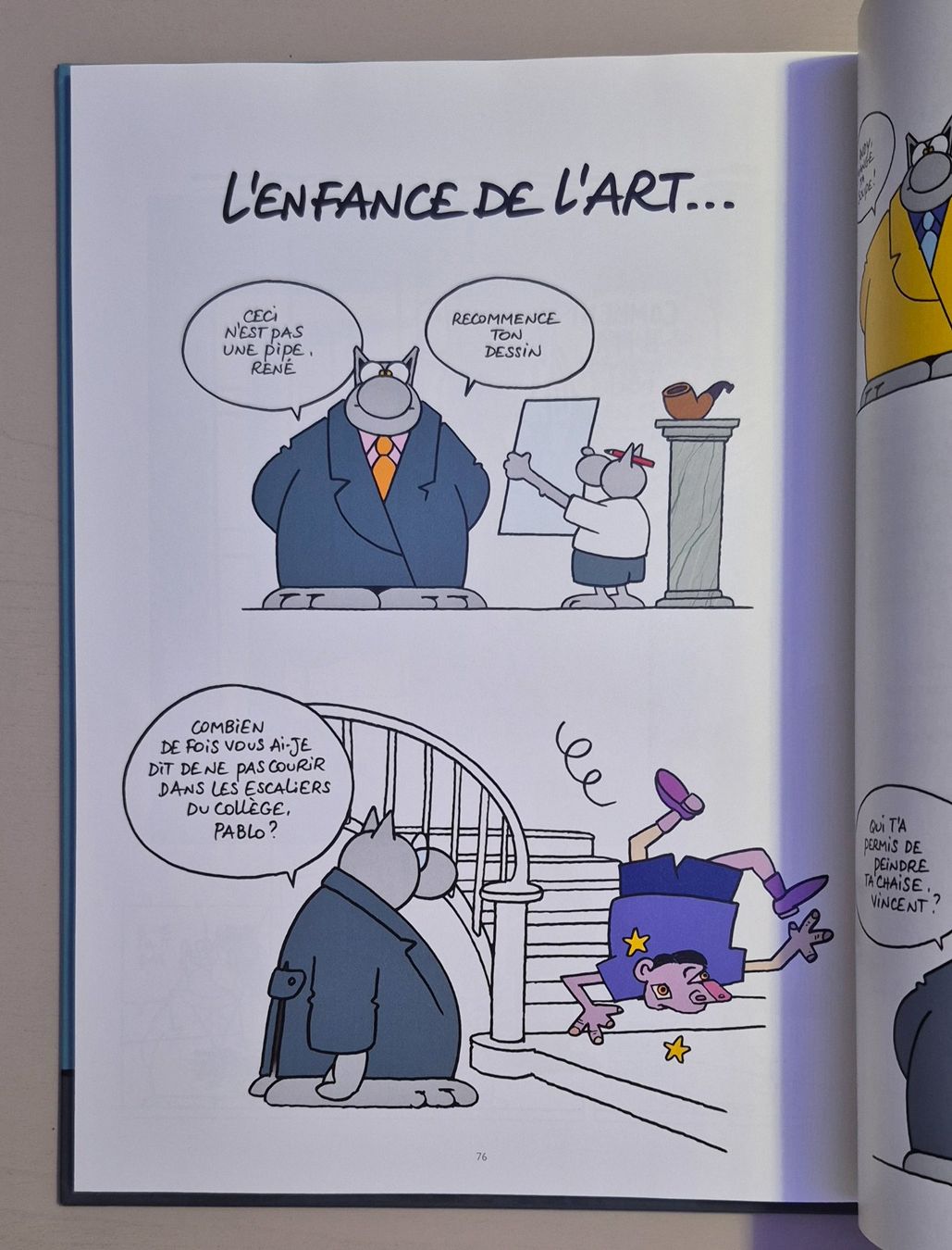 Fumetti: L'Art et le Chat - Philippe Geluck – Usato da Grand-Lancy venduto da loi_599y 6