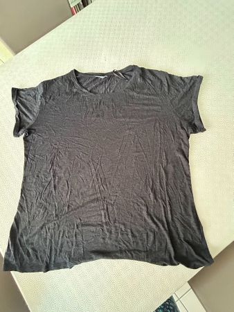 Maglietta grigia con paillettes Yessica tg.XL