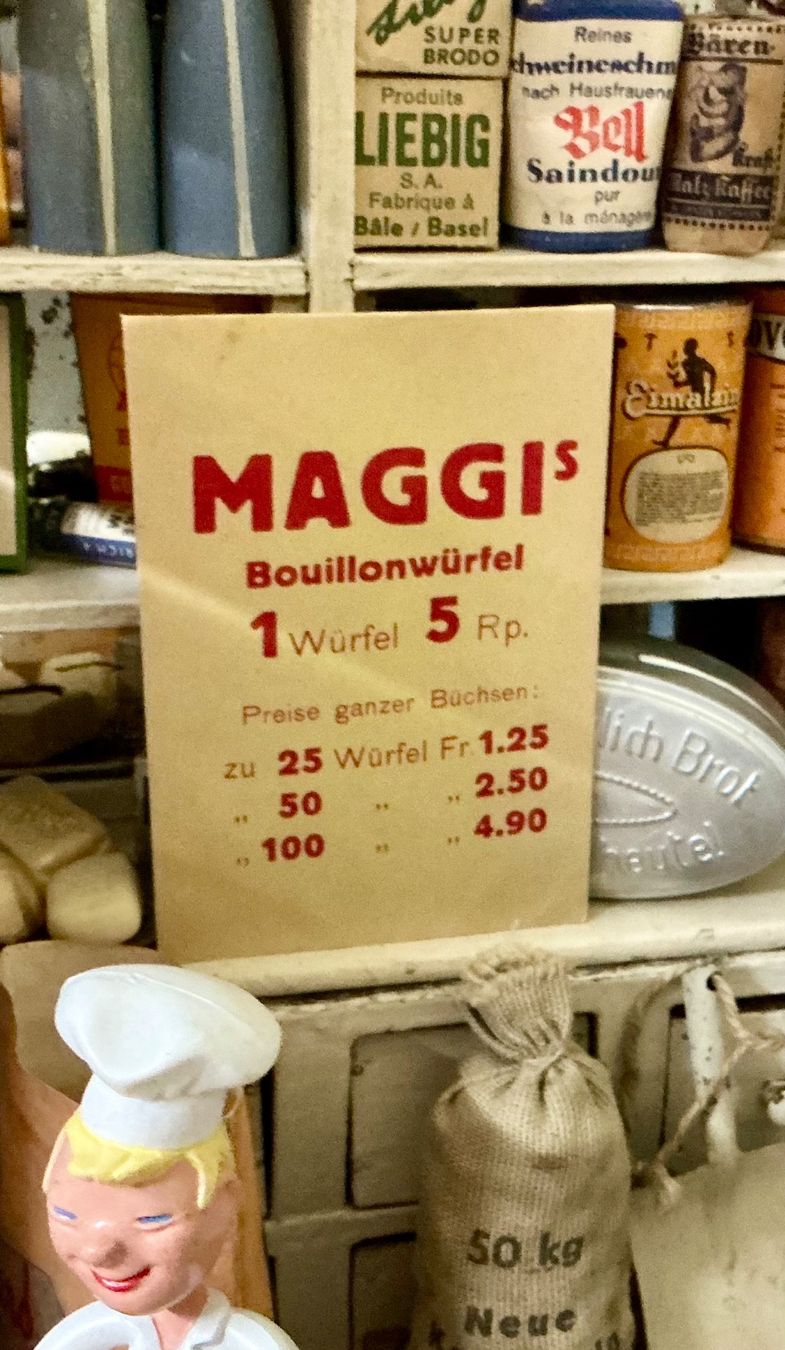 Borse: ALTE KLEINE MAGGI PAPIERTÜTE – Usato da Zell LU venduto da Silvermemory