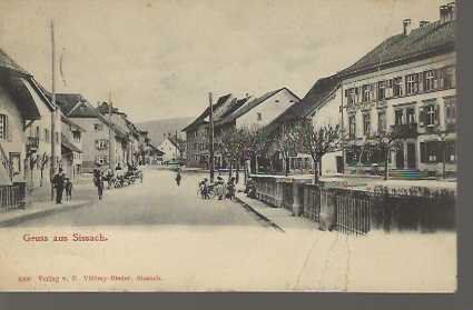 Cartes postales: carte postale sissach – D'occasion à Sorvilier par carose01