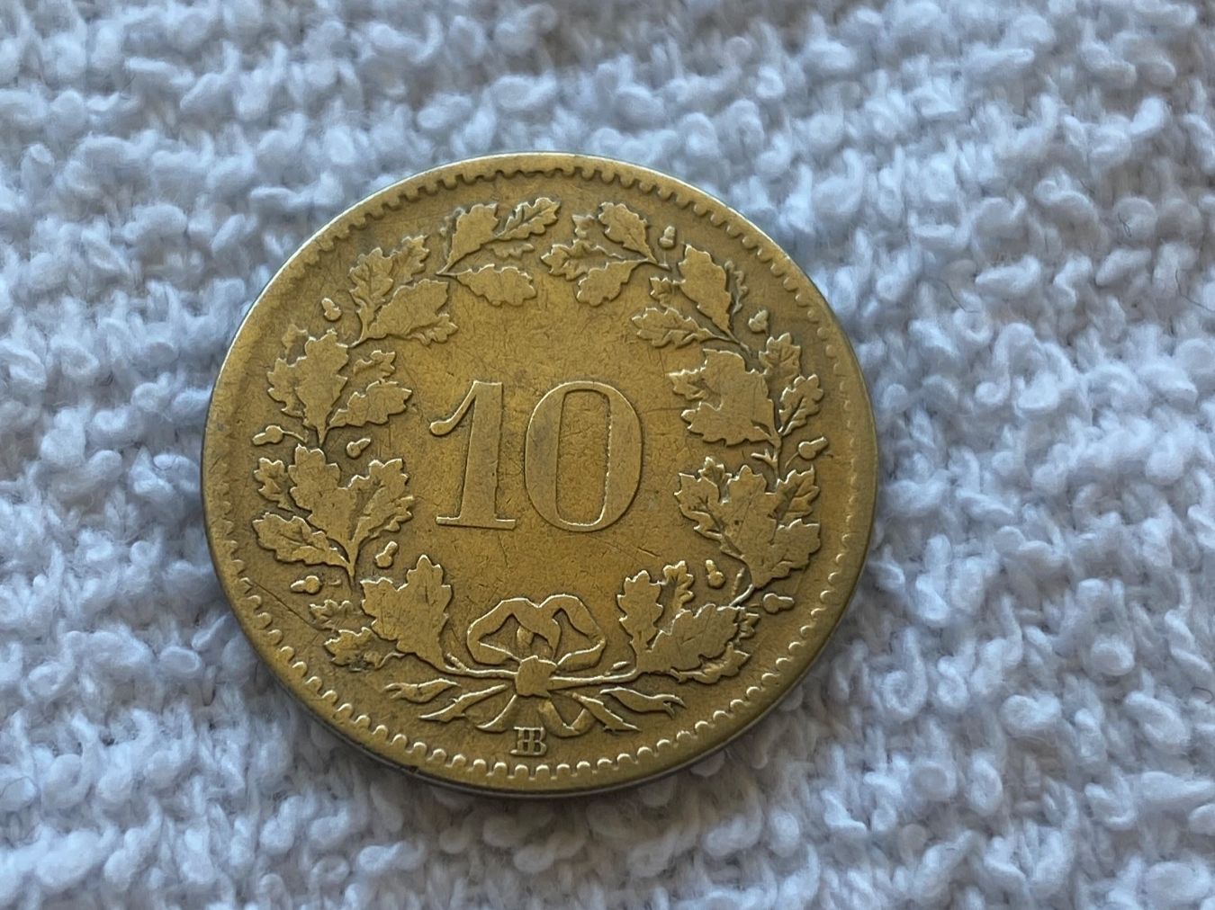 Tutti le monete: 10 centimes/Rappen 1850 – Usato da Nyon venduto da Ilmi09 1