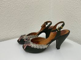 Chie Mihara Designer Vintage-Style Sandalen Gr. 38