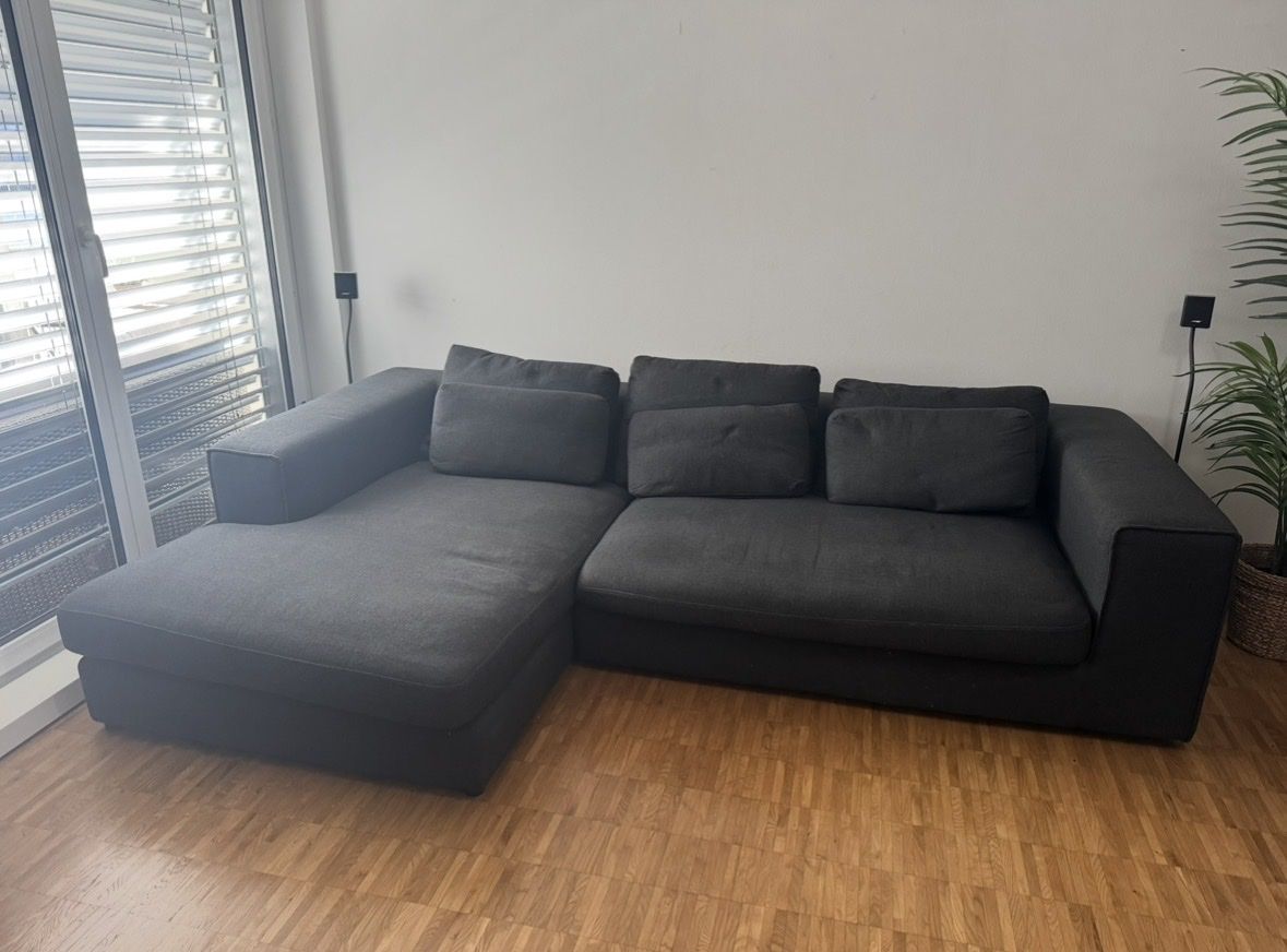 Pfister Sofas: Dunkelgraues Ecksofa von Möbel Pfister – D'occasion à Bülach par dan_2cpx