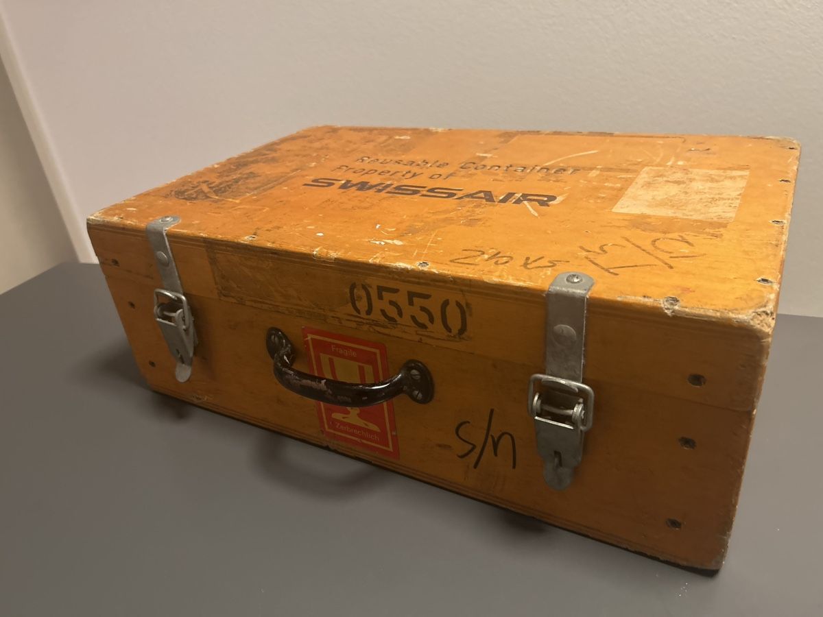 Swissair Valigie: Swissair Reusable Container – Usato da kloten venduto da Sgana