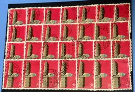 Nr.695 Sonderpostmarken Steckkarte mit Stempel  