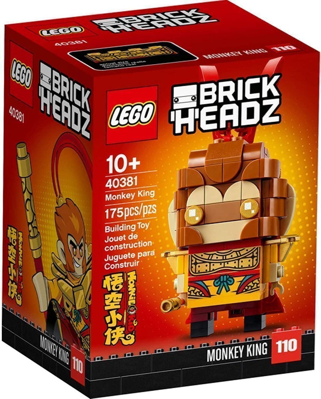 Lego Kit di costruzioni: LEGO BrickHeadz™ 40381 Monkey King – Nuovo e nell'imballaggio originale da Matzendorf venduto da SwissMagicKarten