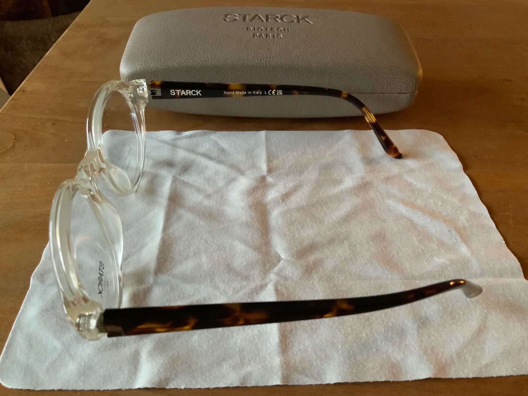 Brillen & Gläser: Starck Brille, neu, transparent/braun gemustert – Neu (gemäss Beschreibung) aus Kilchberg ZH von leon88888888 2