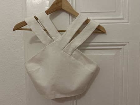 Nicholas White Crop Top - Size 36