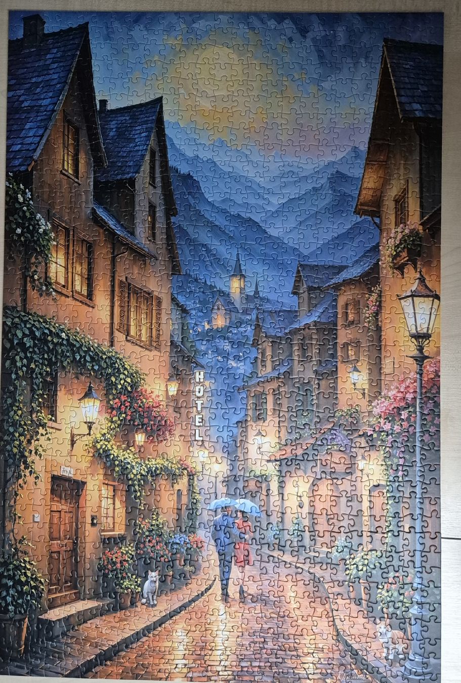 Puzzle: cherry Pazzi Puzzle "a quiet stroll" 1000tlg – Usato da Lotzwil venduto da dr.feelgood