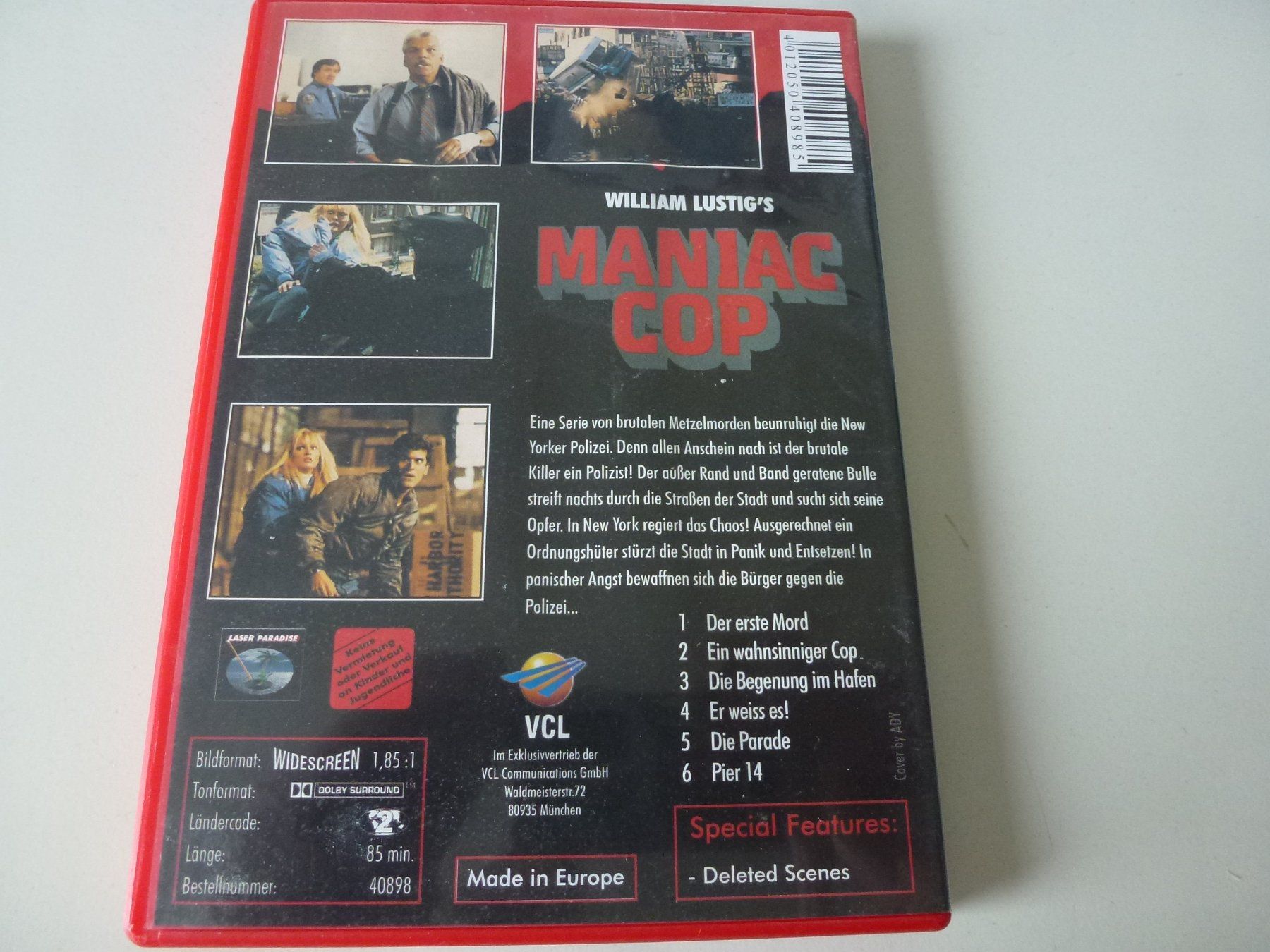 Alle DVDs: Maniac Cop (Red Edition DVD) – Gebraucht aus Bern von Frebo 1