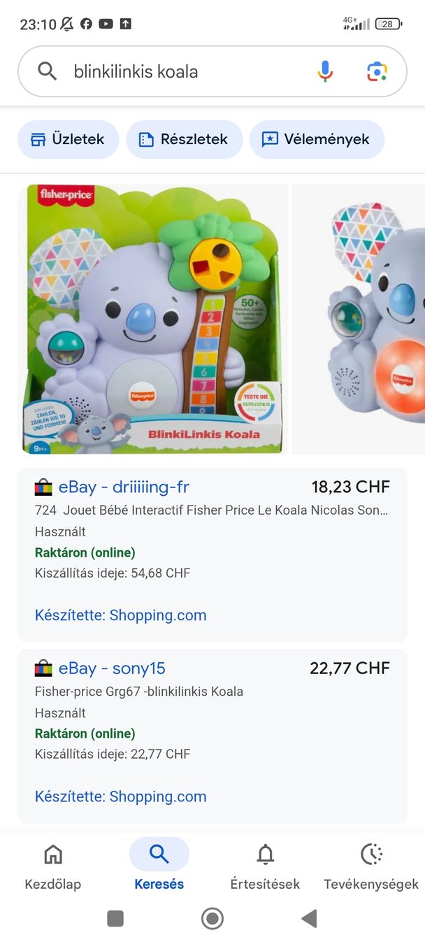 Fisher-Price Giocattoli: Fisher-Price Blinkilinkis sammlung – Usato da Wangs venduto da Gabrill 7