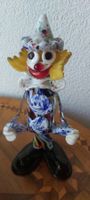 Murano Clown Figur aus Glas, bunt, 24 cm hoch