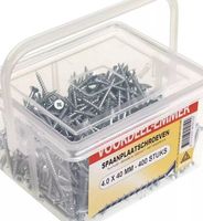 Schrauben Kreuzkopf 4.0 x 40 mm 400 stück von Deltafix