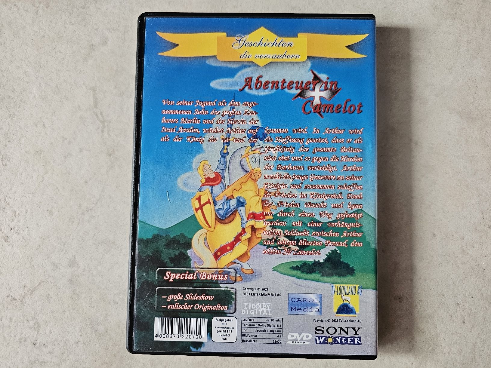 Tutti i DVDs: Abenteuer in Camelot – Usato da Schneisingen venduto da backstore24 1