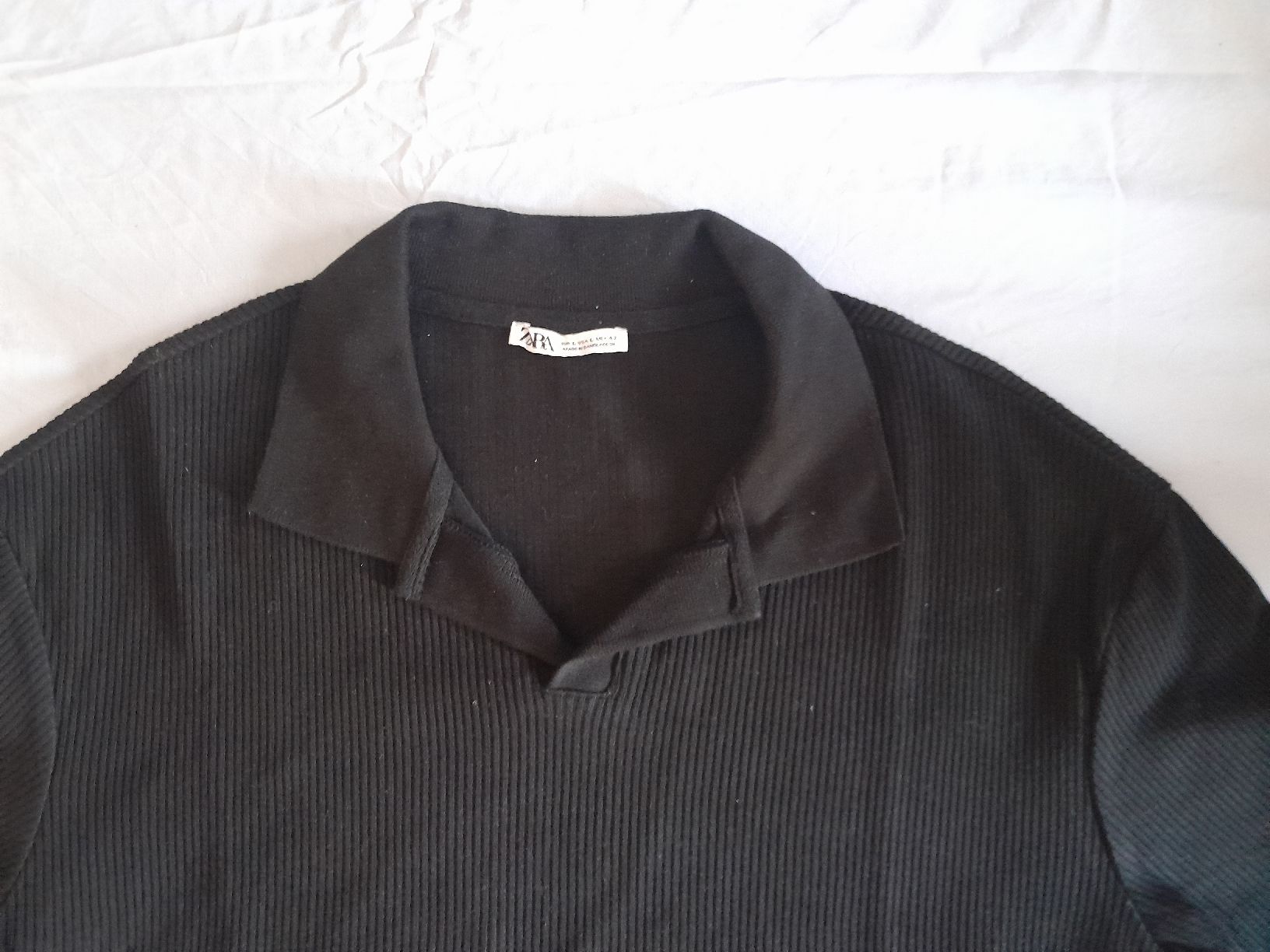 Zara Magliette Polo: Polo Zara texturé taille L – Usato da Genève venduto da ang_fd8z 1