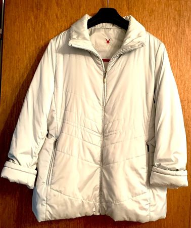 Elegante Designer Winterjacke v.Fuchs Schmtt in hellbeige