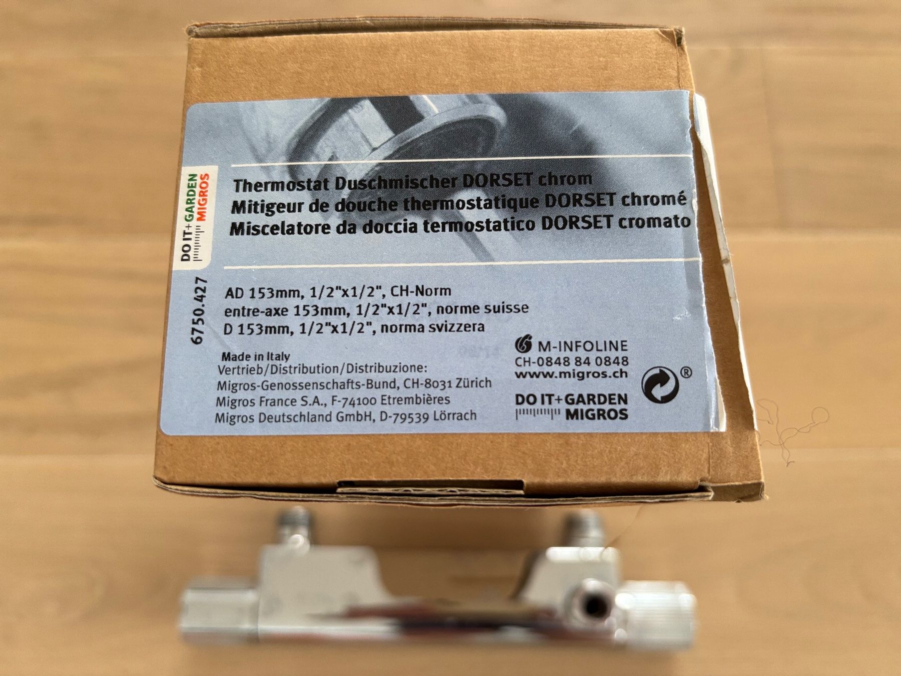 Duschen: Thermostat Duschmischer DORSET chrom – Gebraucht aus Weissbad von roman_sup 2