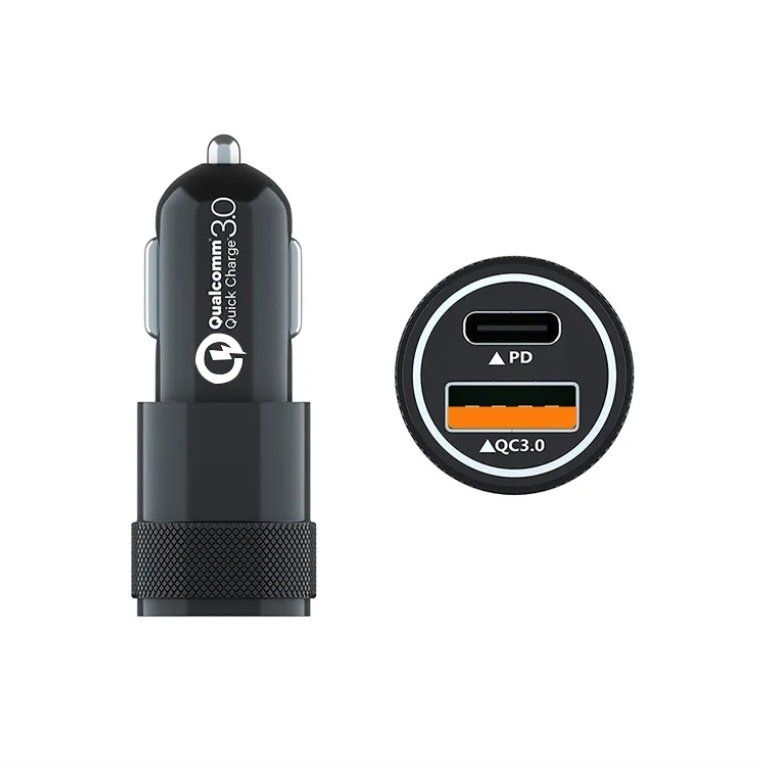 Caricabatterie: Chargeur voiture Double USB-C et USB 30W – Nuovo e nell'imballaggio originale da Renens VD venduto da Accessoryworld