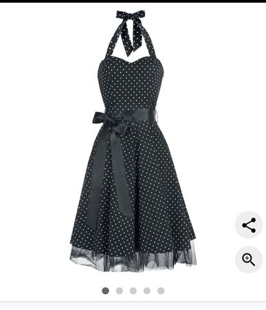 Rockabilly-kleid Hellblau