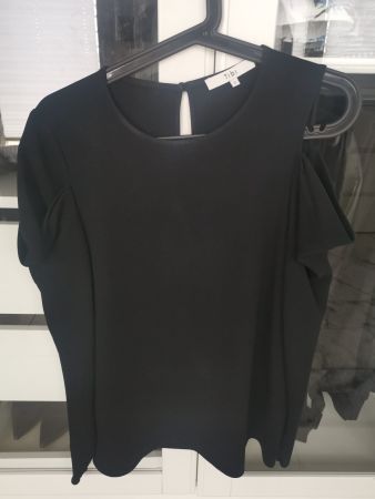 Tibi Bluse schwarz Gr 2,passt 36