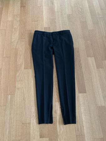 Saint Laurent black wool 38