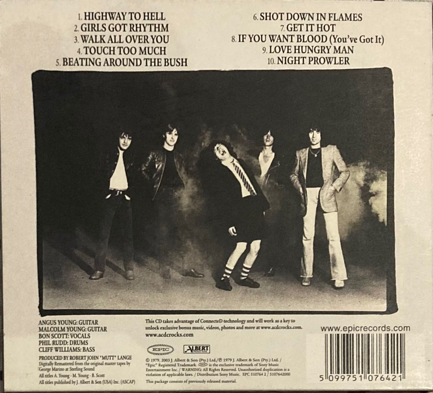 CDs: AC/DC - HIGHWAY TO HELL – Gebraucht aus Poliez-Pittet von Newtown-Records 1