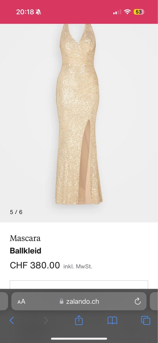 Vestiti: Mascara - Ballkleid - Abendkleid - Orginalpreis 380.- – Nuovo e nell'imballaggio originale da Zürich venduto da luxuryoutlet1 7