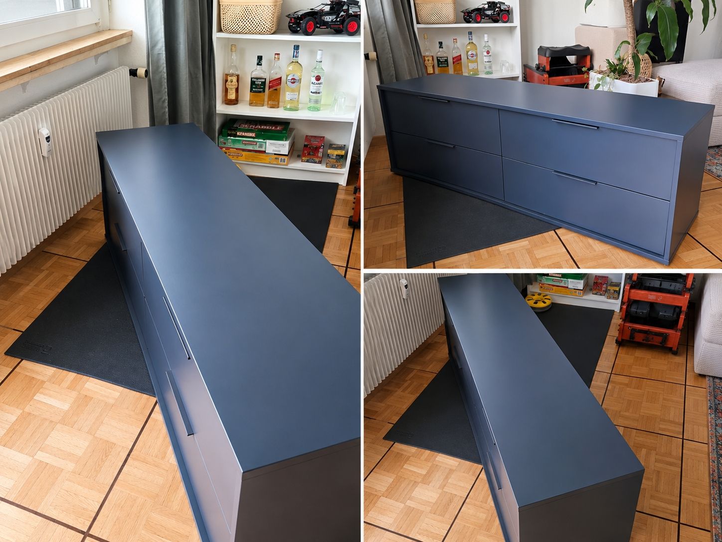 Ikea TV Möbel: Schönes Dunkelblaues TV-Möbel – Gebraucht aus Bern von lia_cjg9