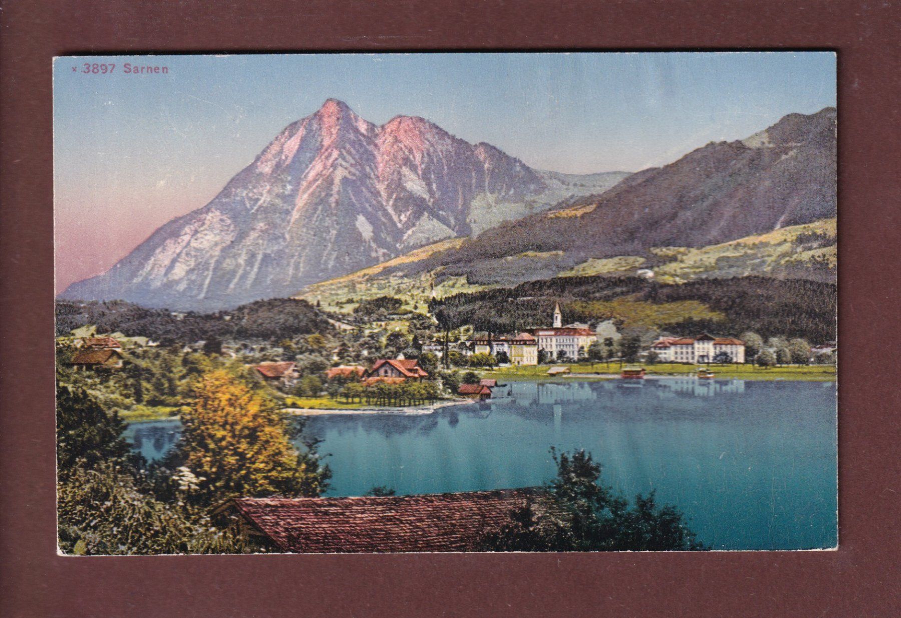 Cartoline postali: SARNEN - 1925 – Usato da Pully venduto da nicecards