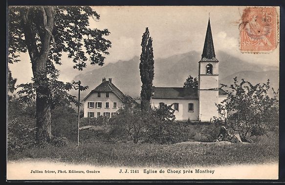 Cartoline postali: AK Choex, Motiv der Kirche – Usato da Berlin venduto da bartko-reher