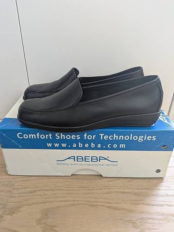 Scarpe da donna: Leder Serviceschuhe Abeba Gr.38 – Nuovo e nell'imballaggio originale da Winterthur venduto da Verena_van_E