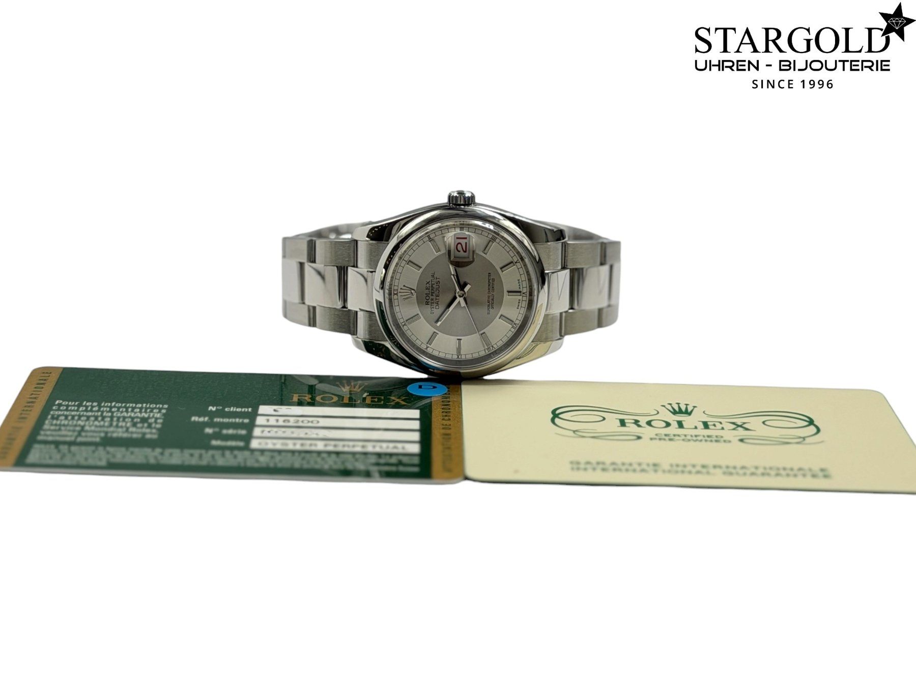 Rolex Orologi: Rolex Datejust 36 - 116200 – Usato da Zürich venduto da Stargold-Uhren 8